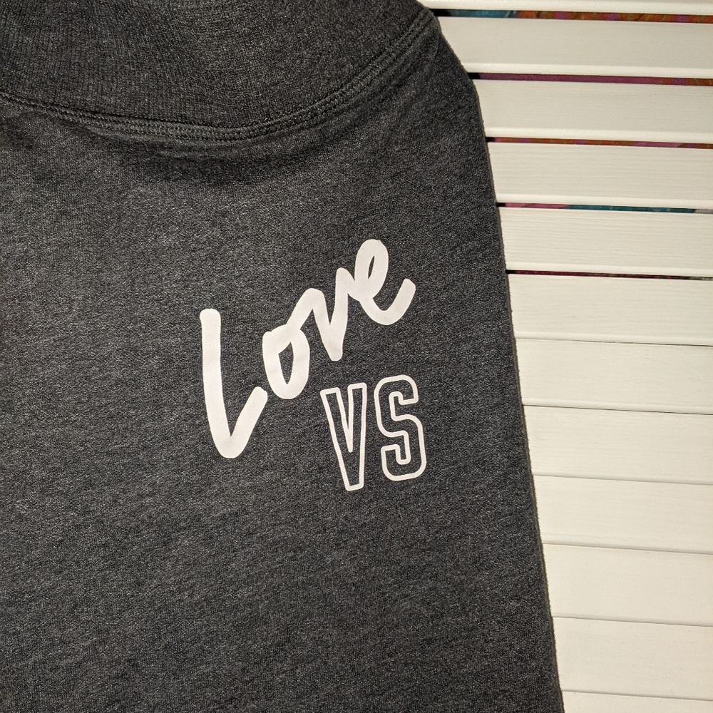 Dark Heather Gray Victoria's Secret Capri Sweats